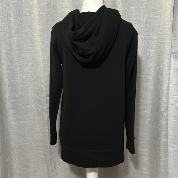 Like New-Worn 1X-RL Polo-Hooded Sweatshirt-XS-Black-Side Zippers-Longer Length - Picture 2 of 16